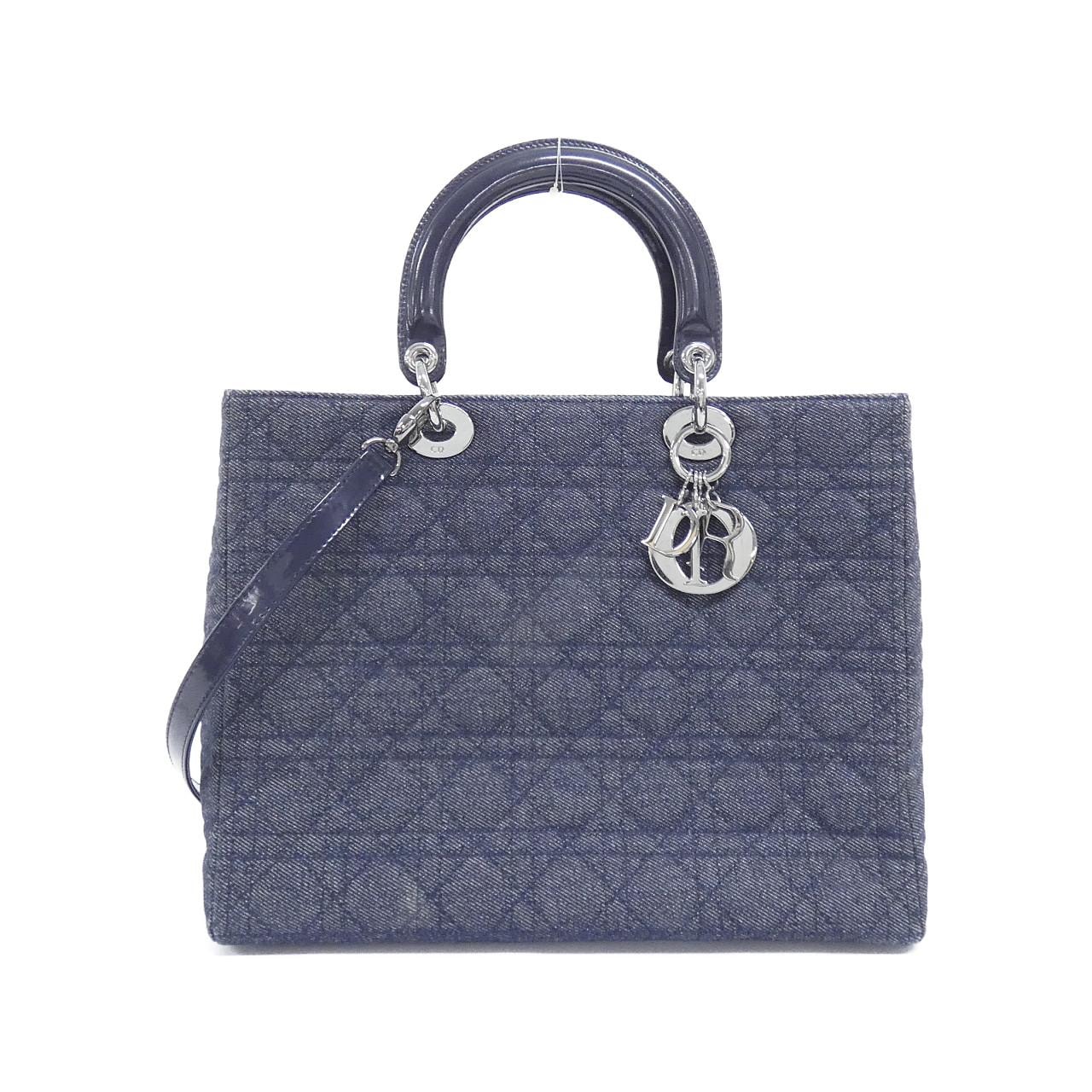 【ヴィンテージ】クリスチャンディオール レディ ディオール ラージ バッグ