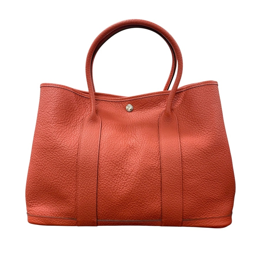 エルメス HERMES ハンドバッグ ガーデンパーティPM 36 ネゴンダ カプシーヌ レディース【中古】 z11093