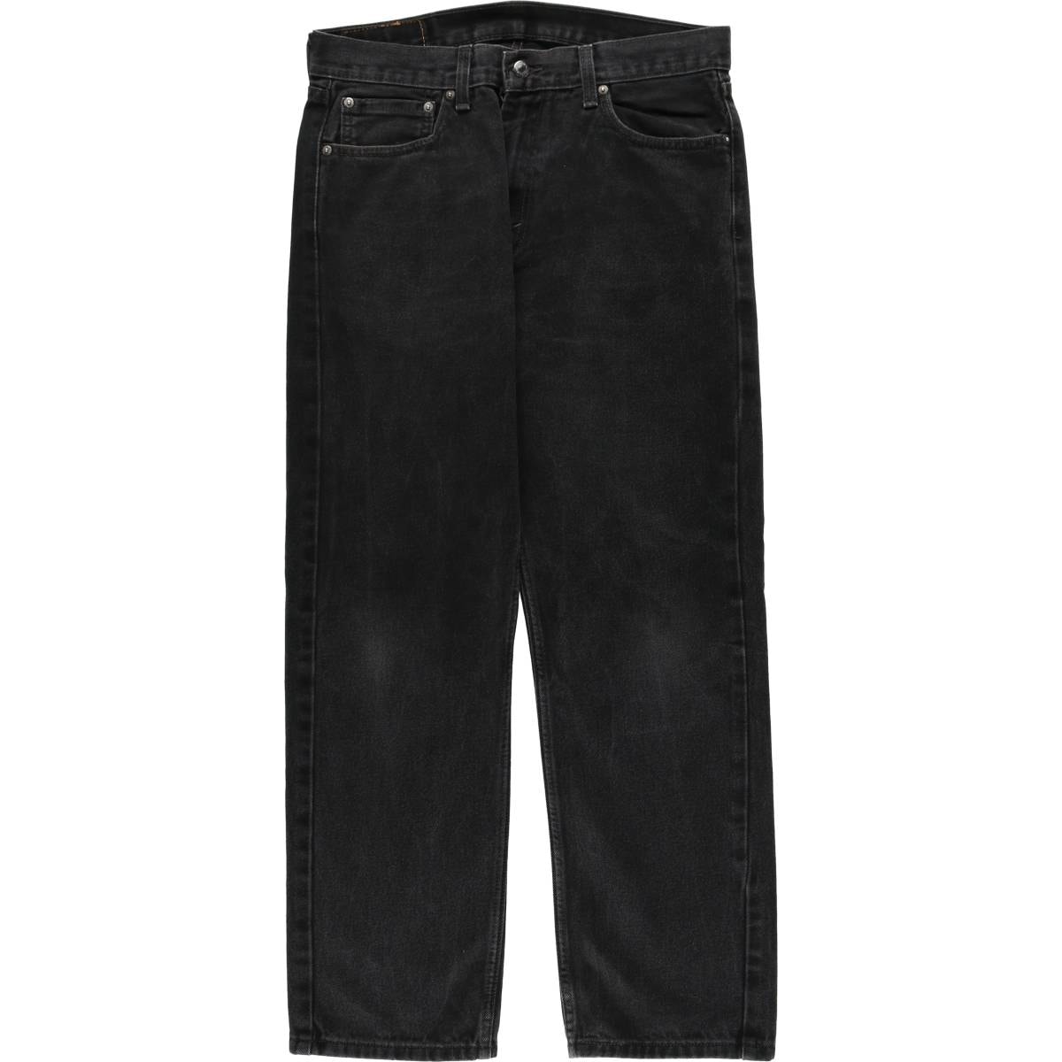 古着 リーバイス Levi's 505 ブラックデニム テーパードデニムパンツ メンズw34相当/eaa663661
