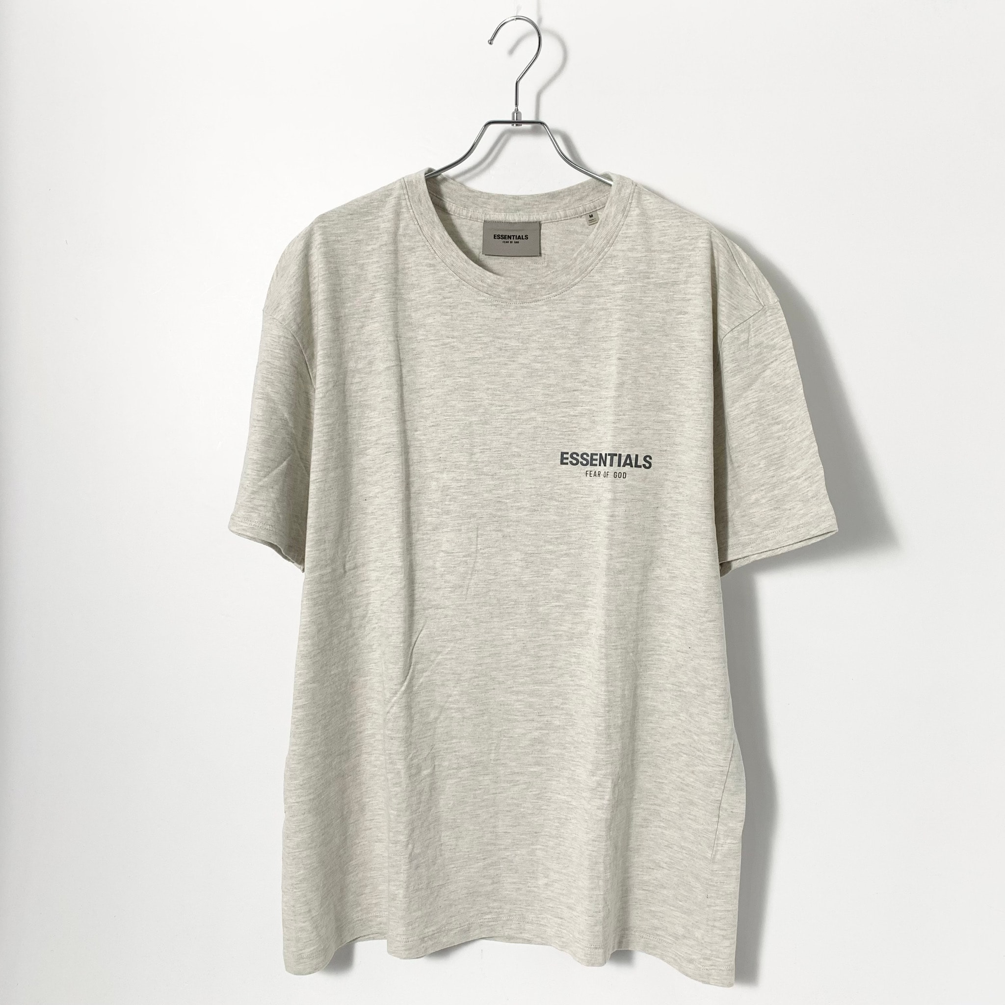 FEAR OF GOD ESSENTIALS SS TEE "Light Heather Oatmeal"