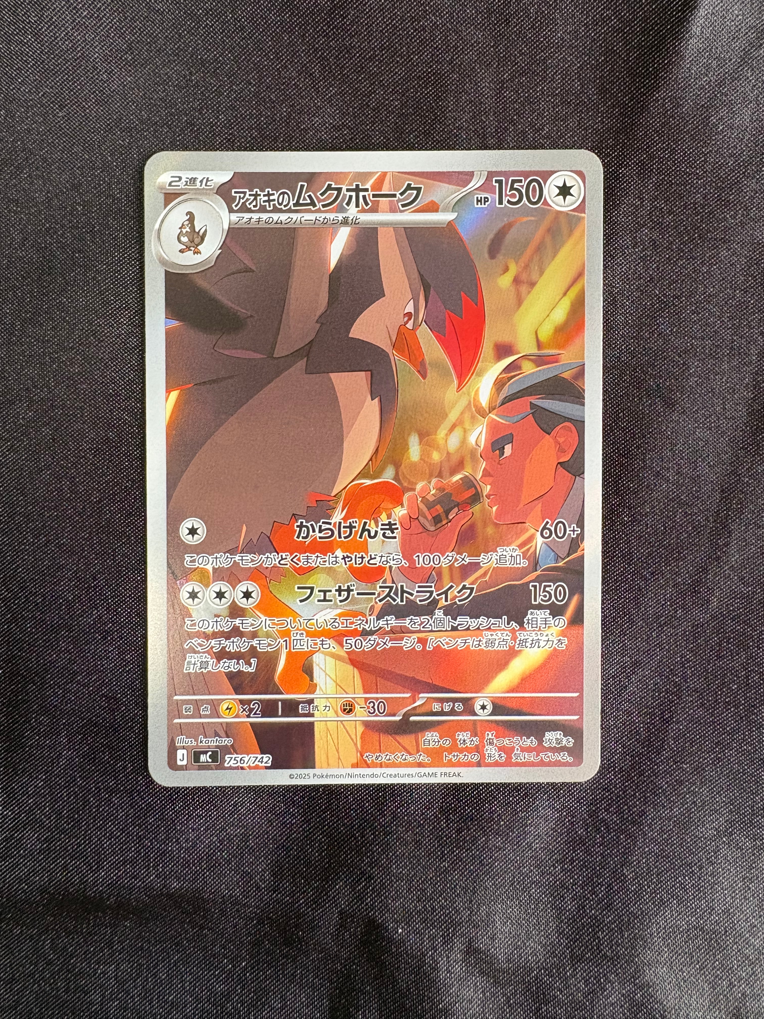 アオキのムクホーク AR仕様 [MC 756/742](スタートデッキ100「バトルコレクション」)