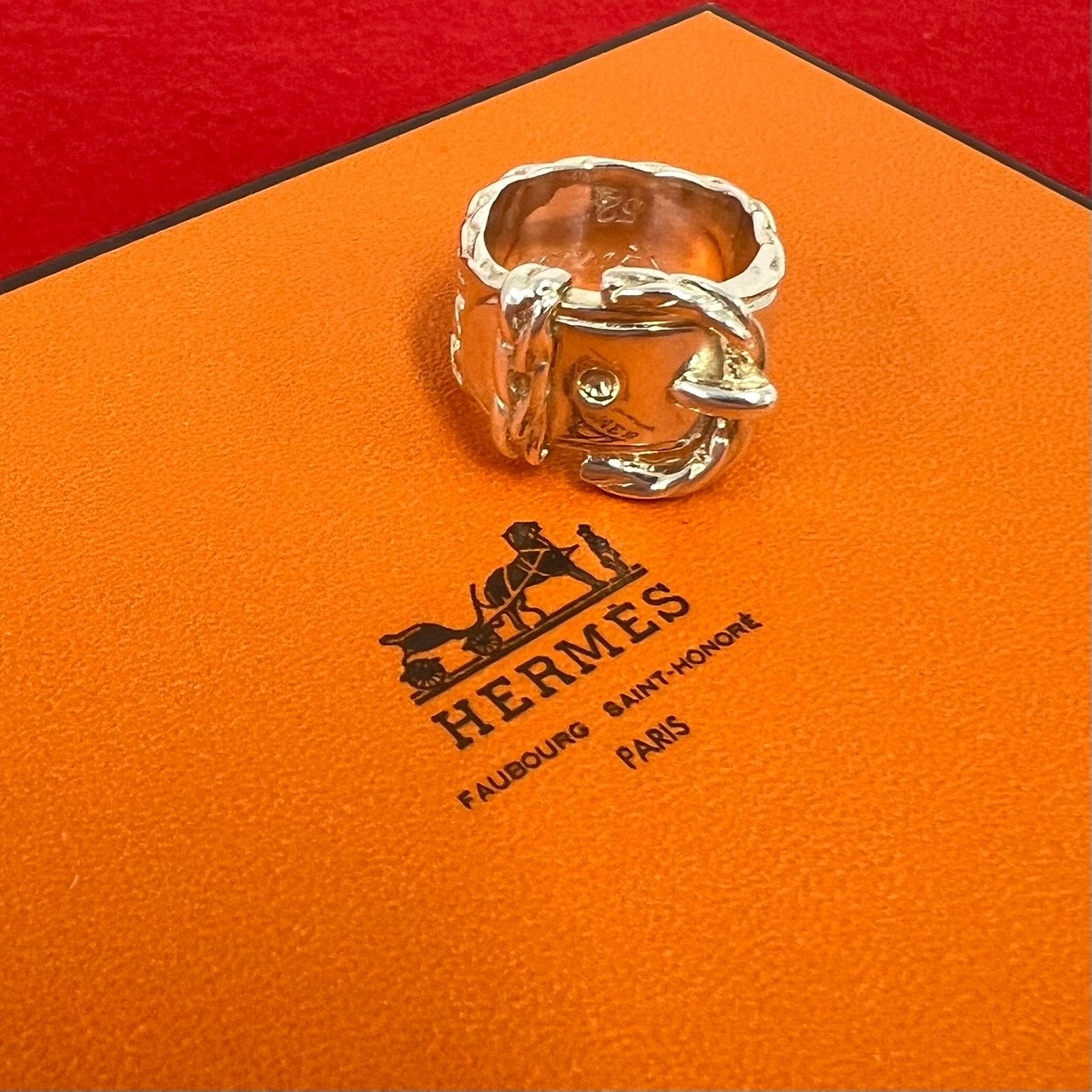 HERMES エルメス ディアンヌ リング シルバー925 リング・指輪 12号 シルバー
 32522