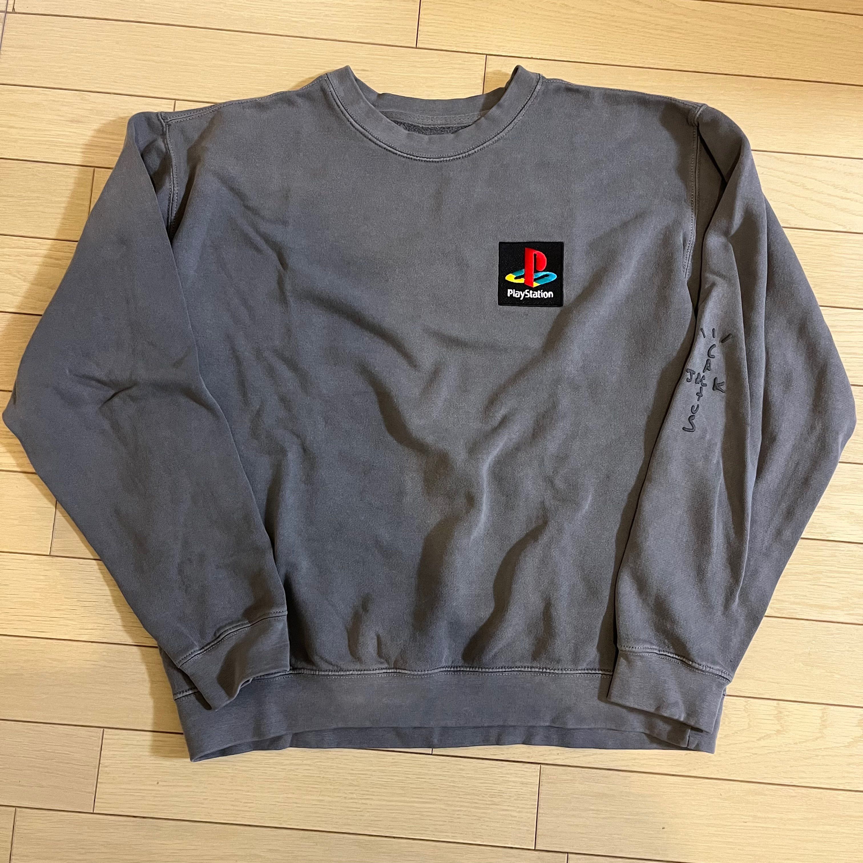 Travis Scott Cactus Jack PS Classic Crewneck "Grey"