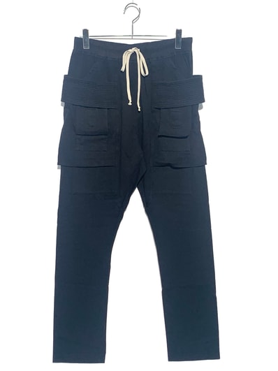 Rick Owens DRKSHDW Creatch Cargo Pants "Black"