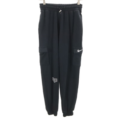 美品 NIKE ナイキ スウェット カーゴパンツ S ブラック