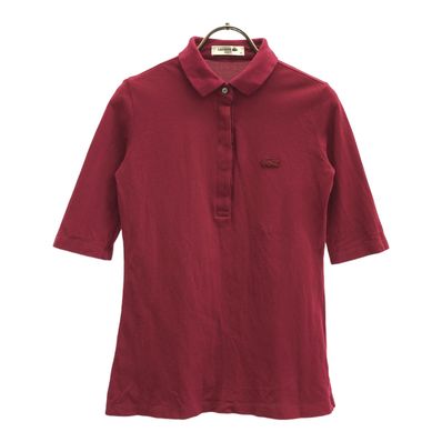 LACOSTE ラコステ 5分袖 ポロシャツ