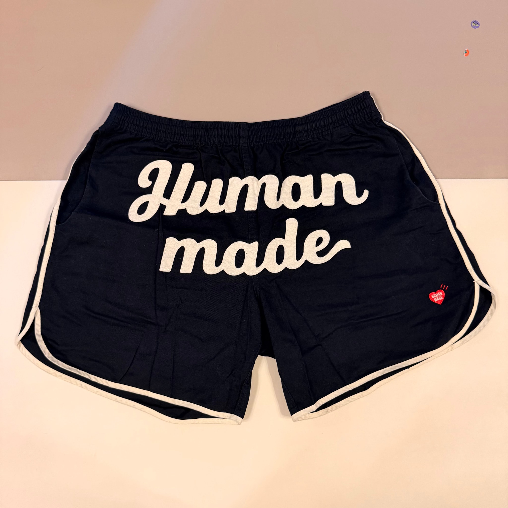 HUMAN MADE Game Shorts "Navy"