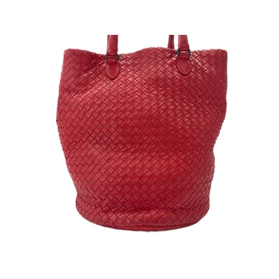 ボッテガヴェネタ BOTTEGAVENETA レザー トートバッグ【中古】