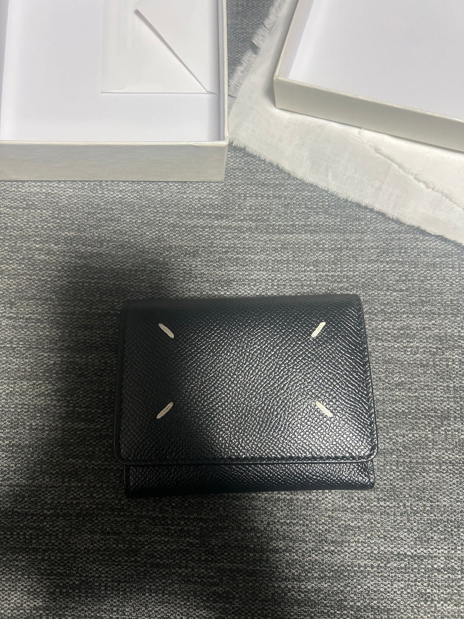 Maison Margiela Trifold Wallet "Black"
