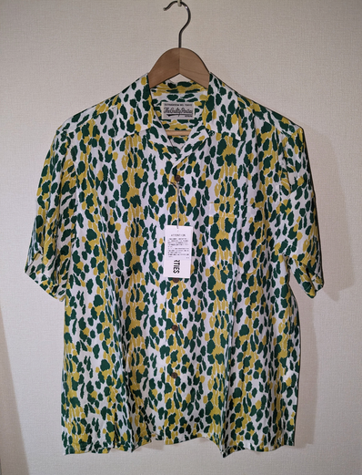 wacko maria LEOPARD HAWAIIAN SHIRTワコマリア