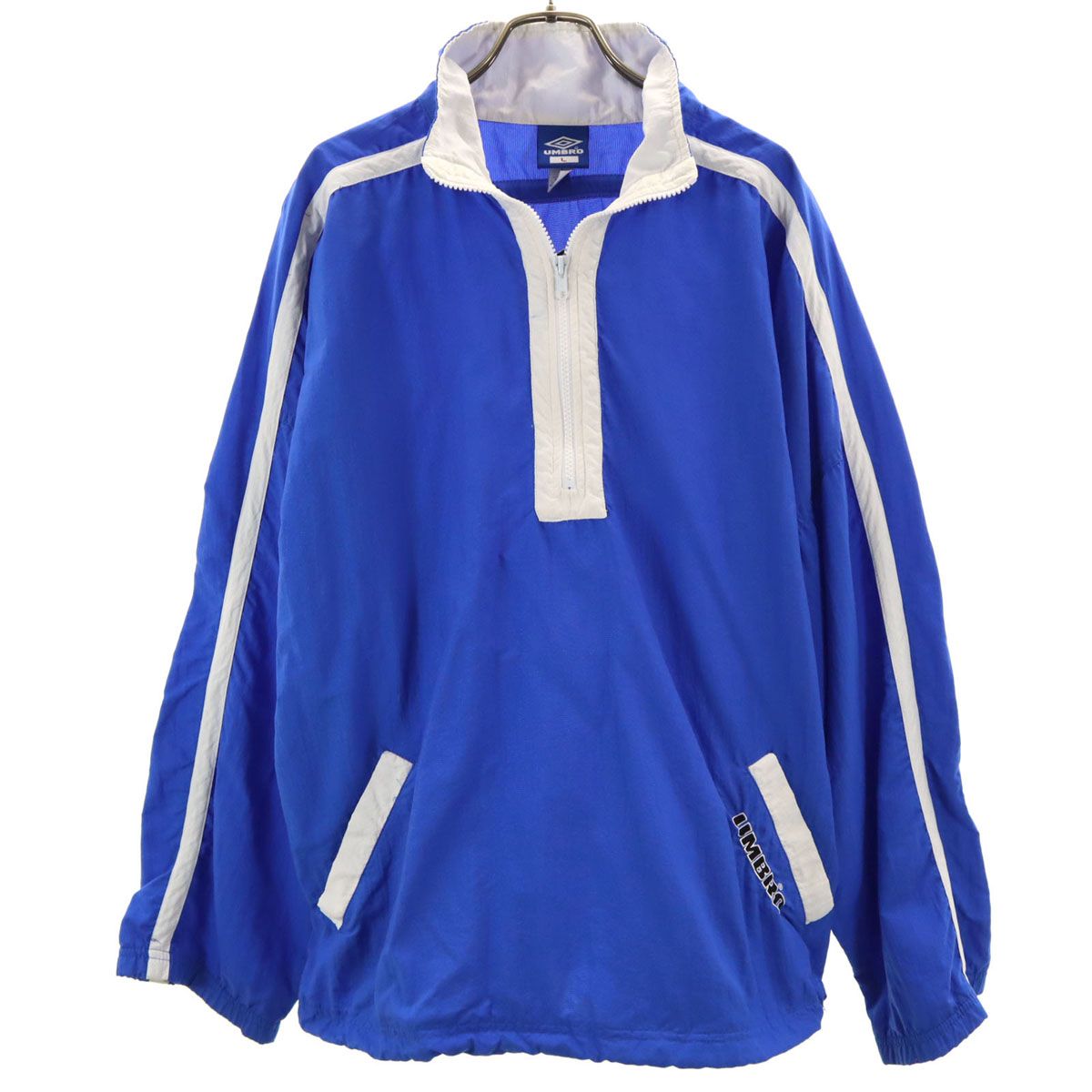 umbro 90s ハーフジップ ナイロンジャケット