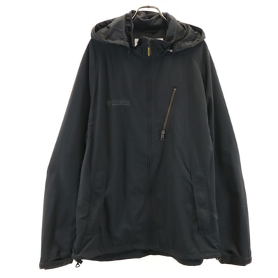 Columbia コロンビア フードジャケット XL チャコールグレー アウトドア