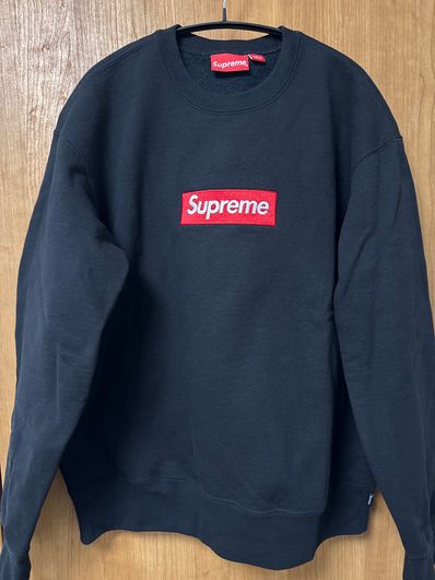 Supreme Box Logo Crewneck "Black" (22FW)