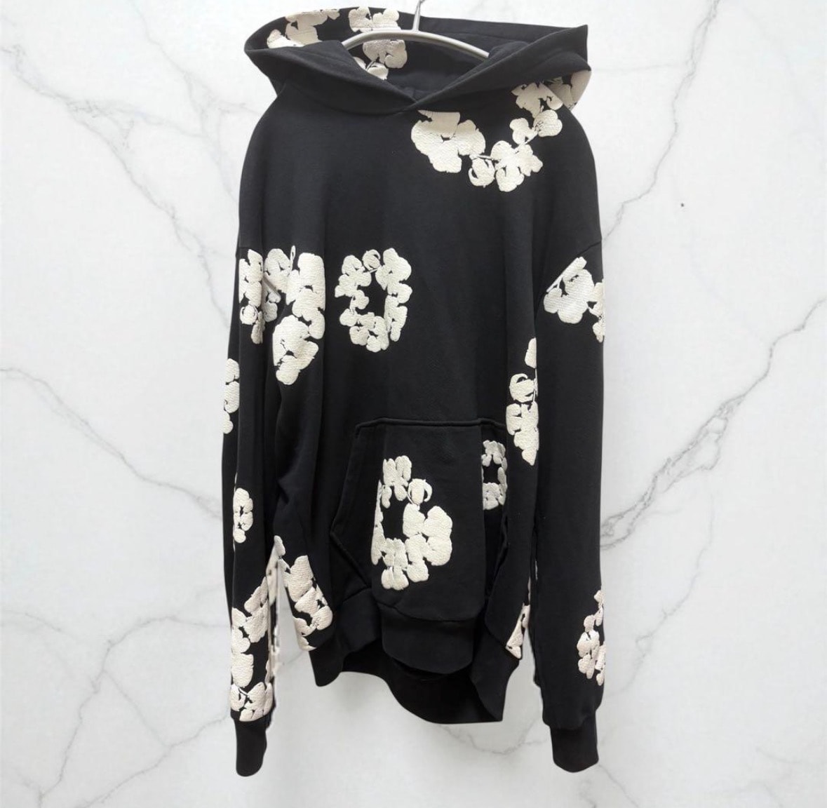 DENIM TEARS The Cotton Wreath Sweatshirt "Black"