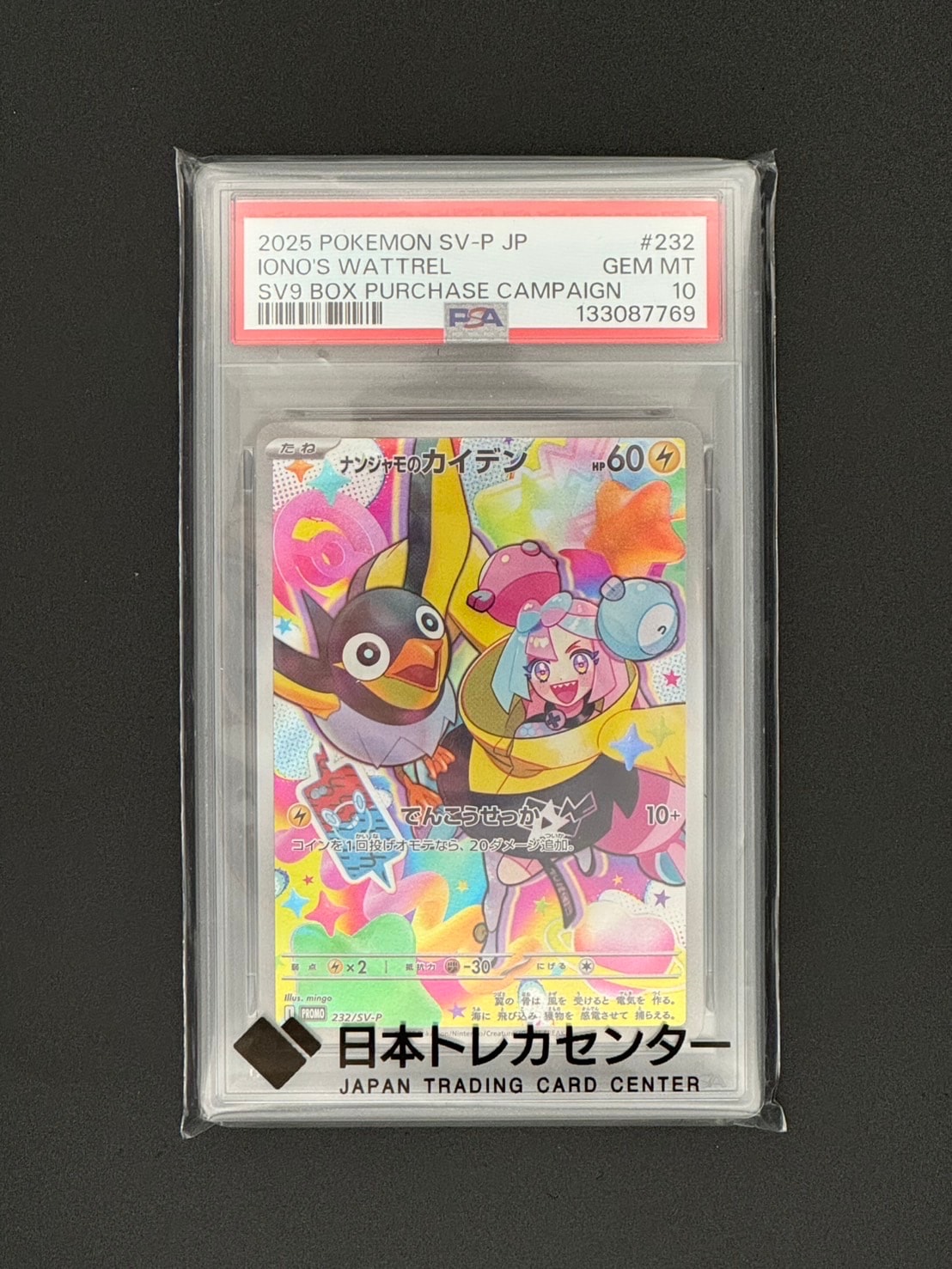 ナンジャモのカイデン P [SV-P 232](プロモーションカード「拡張パック バトルパートナーズ Box購入キャンペーン」)