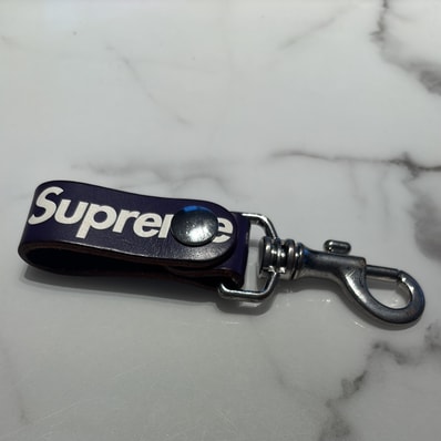 Supreme Leather Key Loop Supreme Leather Key Loop