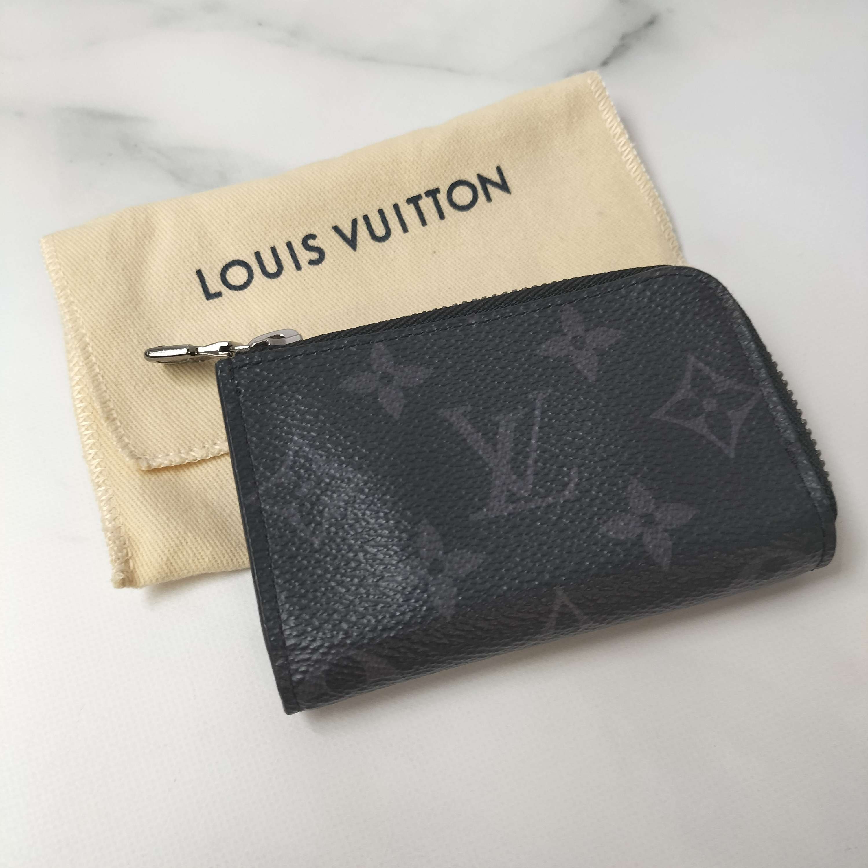 Louis Vuitton Coin Purse Monogram Eclipse