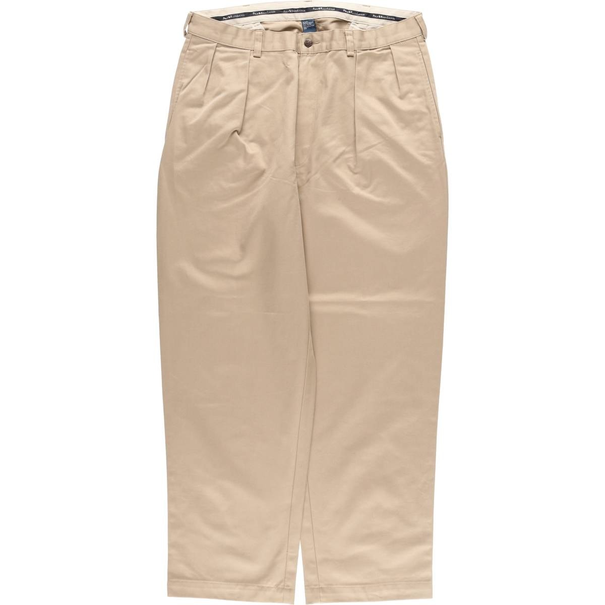 古着 ラルフローレン Ralph Lauren POLO RALPH LAUREN ツータック チノパンツ メンズw36相当/eaa513323