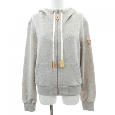 ルイヴィトン LOUIS VUITTON レザーアクセントフーディ FTST09LV8 パーカー