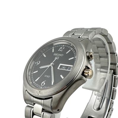 セイコー SEIKO 腕時計 スピリット SEIKO SPIRIT AGS(自動発電システム)アナログ・3針 5M23-7A70 シルバー