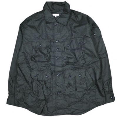 Engineered Garments エンジニアードガーメンツ 25SS アメリカ製 Explorer Shirt Jacket - Nylon Micro Ripstop エクスプローラーシャツジャケット ナイロンマイクロリップストップ M Dk.Navy
