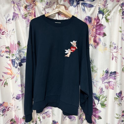 Kith Cupid Love Lock Nelson Crewneck "Nocturnal"