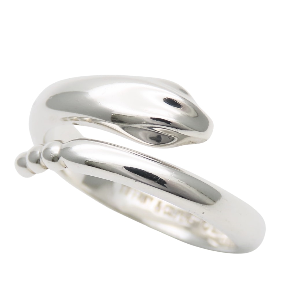 【中古】 ティファニー リング・指輪 スネーク シルバー925 約4.5g シルバー エルサペレッティ アクセサリー レディース 女性 TIFFANY&Co.