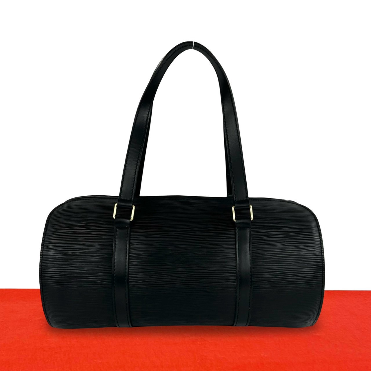 LOUIS VUITTON ルイヴィトン スフロ エピ レザー ハンドバッグ ブラック
 36530