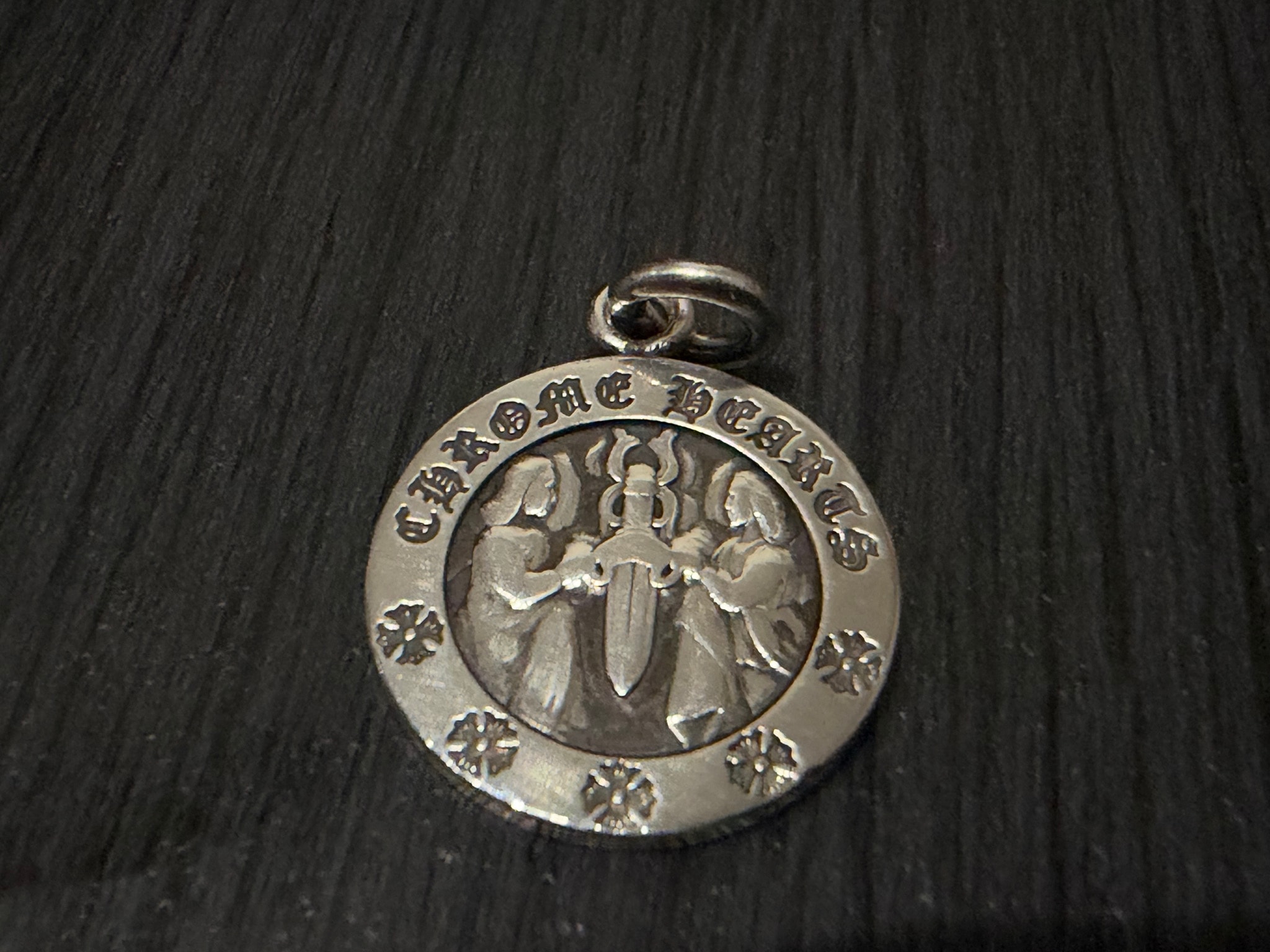 Chrome Hearts Angel Medal Charm "Silver"