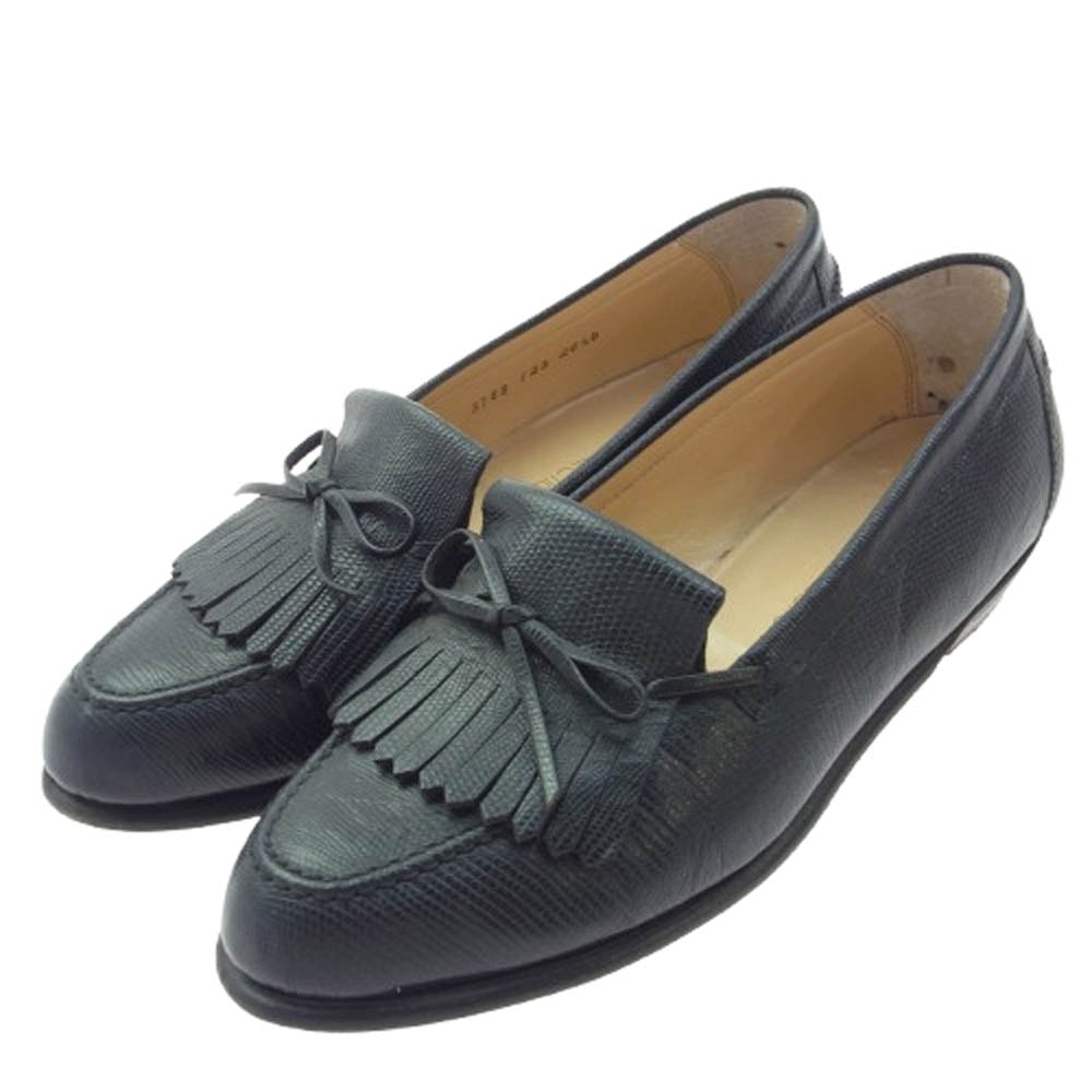 REGAL リーガル その他靴 タッセル ローファー シューズ ブラック系 24.5EE【中古】