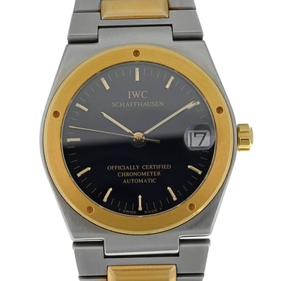 IWC SCHAFFHAUSEN IW3521 YGベゼル 自動巻き メンズ 美品 Z#134567