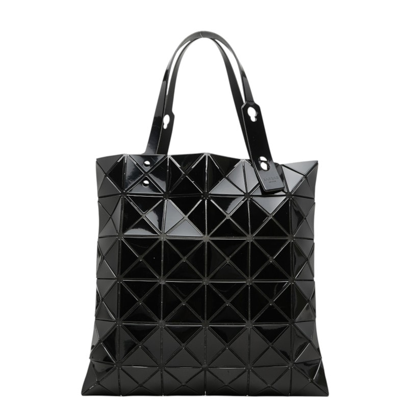 イッセイミヤケ バオバオ メッシュ トートバッグ ショルダーバッグ ブラック PVC レディース ISSEY MIYAKE 中古