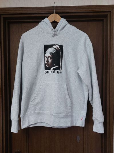 Supreme Pearl Hooded Sweatshirt "Grey"