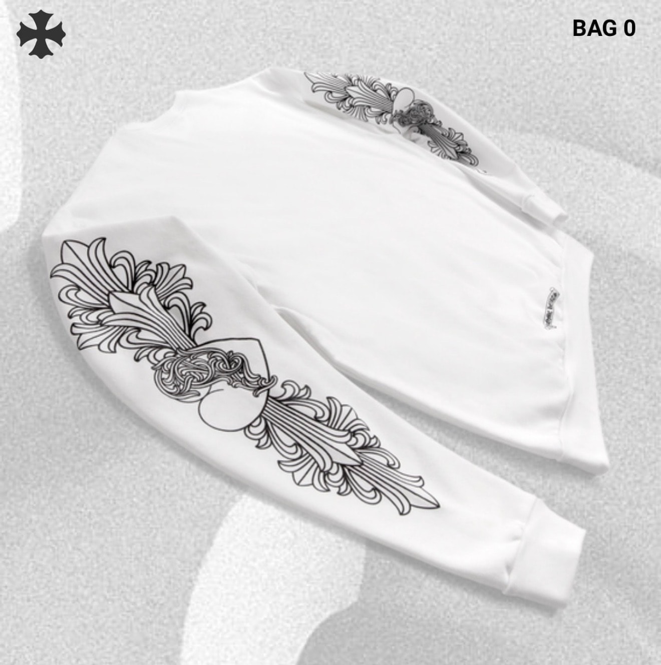 Chrome Hearts Love You Crew Sweatshirt "White"