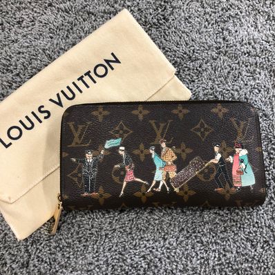 Louis Vuitton Monogram Zippy Wallet "Rose"