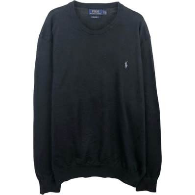 古着 ラルフローレン Ralph Lauren POLO RALPH LAUREN ピマコットンニットセーター メンズXL相当/eaa627563