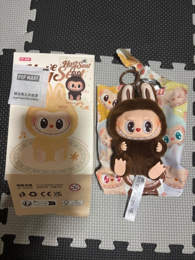 POP MART THE MONSTERS (LABUBU) Have a Seat Plush Series DUODUO (Secret)
