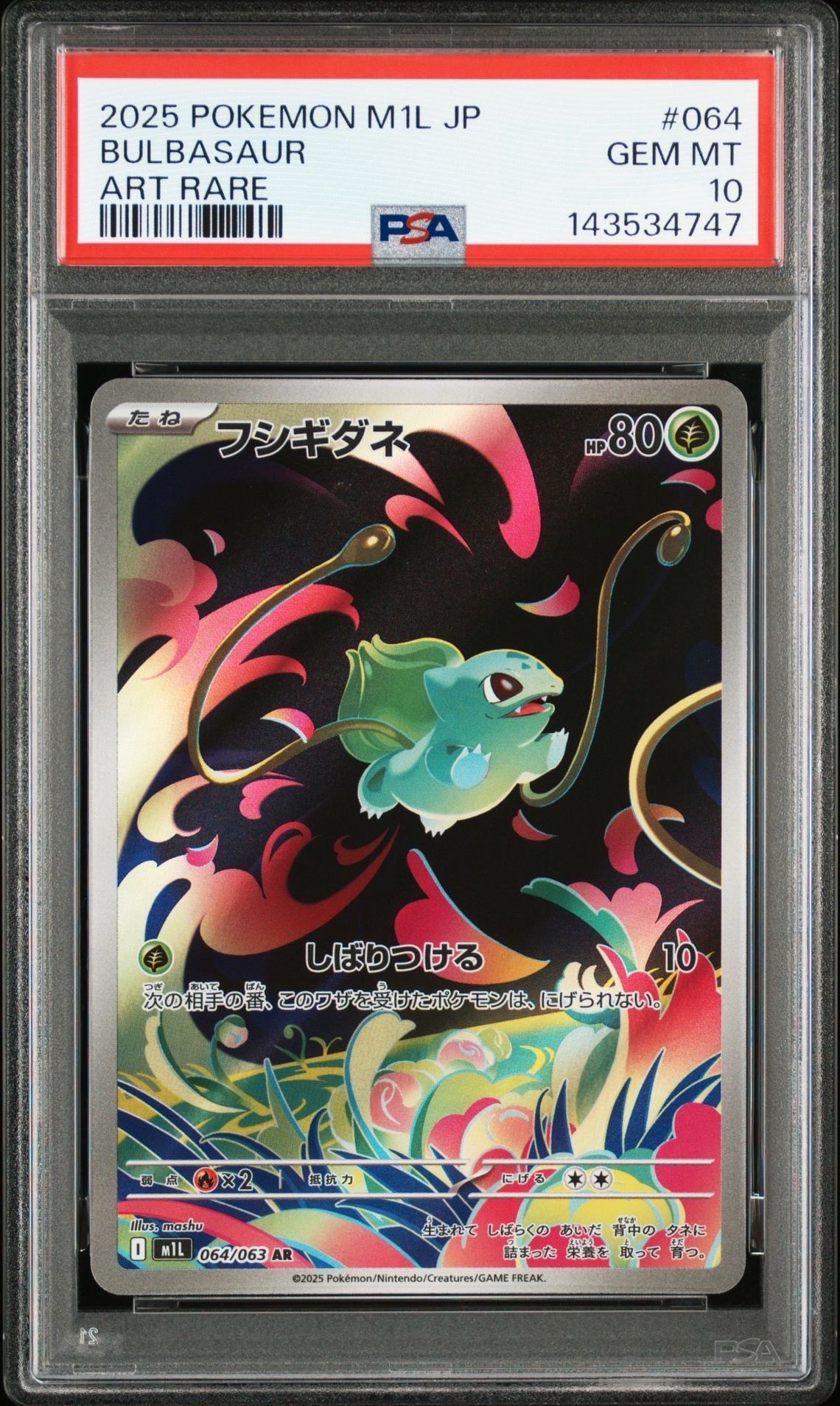 フシギダネ AR [M1L 064/063](拡張パック「メガブレイブ」)