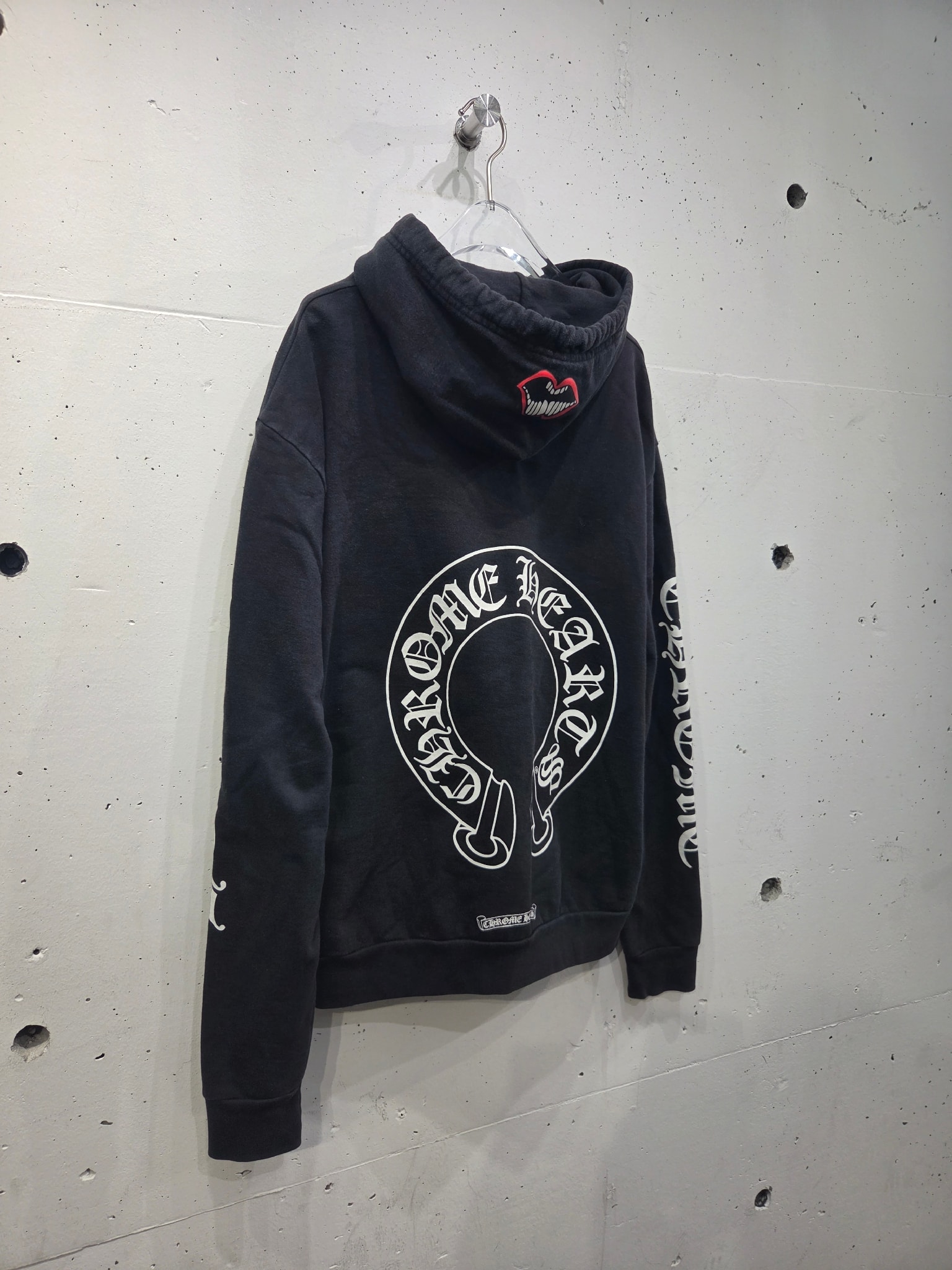 Chrome Hearts Matty Boy Chomper Horseshoe Hoodie "Black"