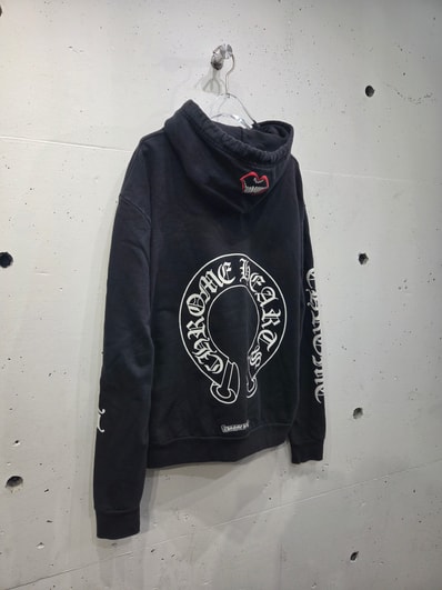 Chrome Hearts Matty Boy Chomper Horseshoe Hoodie "Black"