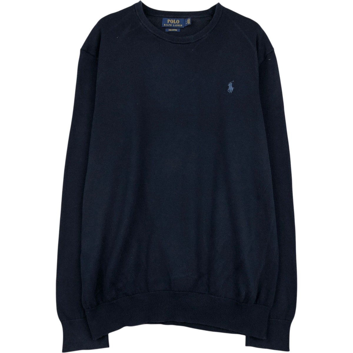 古着 ラルフローレン Ralph Lauren POLO RALPH LAUREN コットンニットセーター メンズL相当/eaa617568