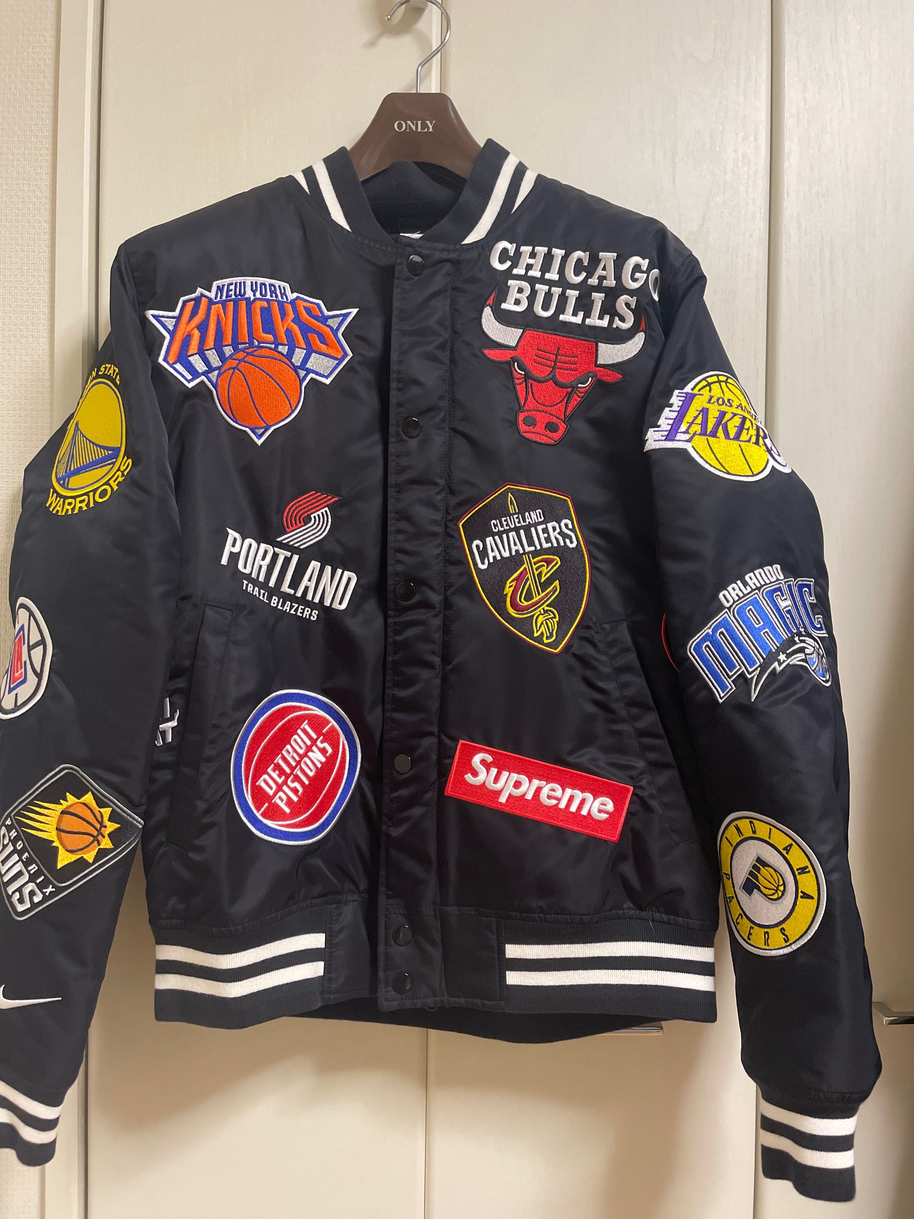 Supreme / Nike®/NBA Teams Warm-Up Jacket "Black"