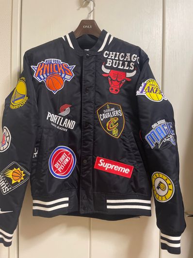 Supreme / Nike®/NBA Teams Warm-Up Jacket "Black"
