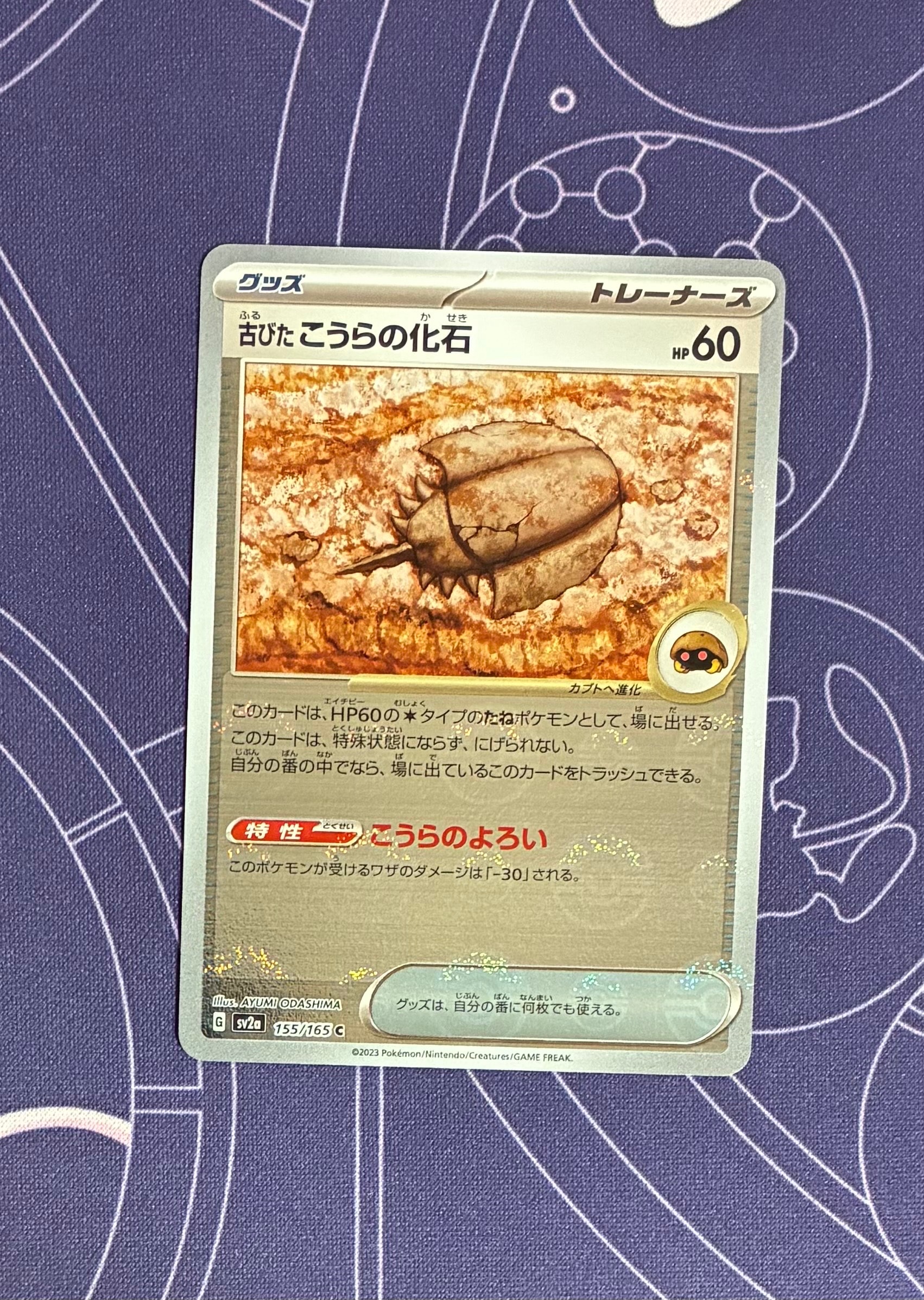 PSA10】古びたこうらの化石 C: マスターボールミラー[SV2a 155/165