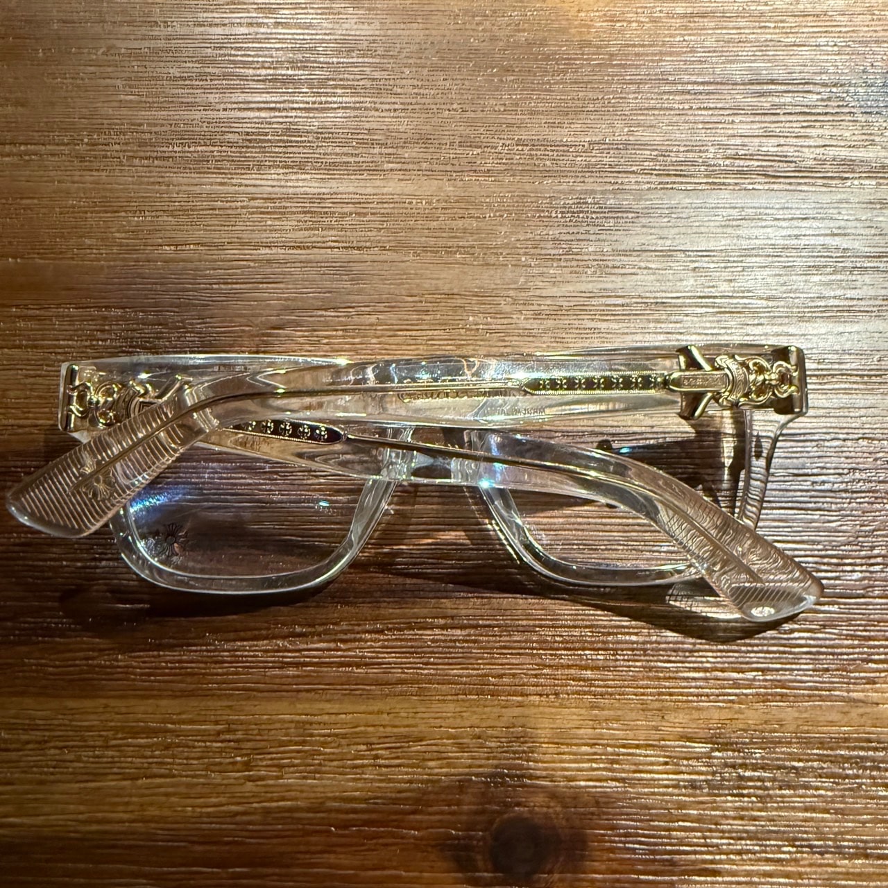 CHROME HEARTSクロムハーツ VAGILLIONAIRE クリアメガネ