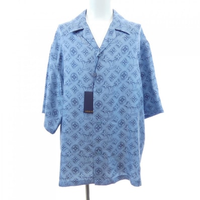 ルイヴィトン LOUIS VUITTON モノグラムシルクショーツショートスリーブシャツ HPS34WZ49 S/Sシャツ