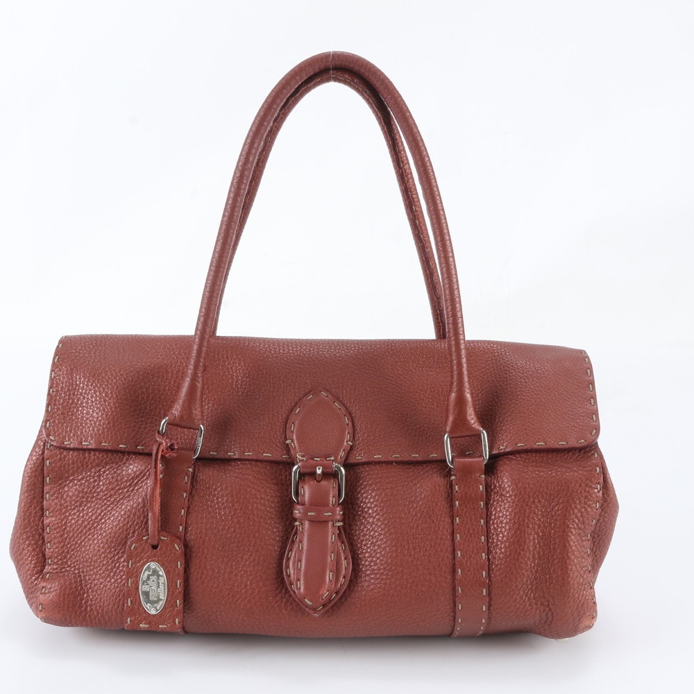 ■美品 フェンディリンダ セレリア 8BR442 ショルダーバッグ レザー