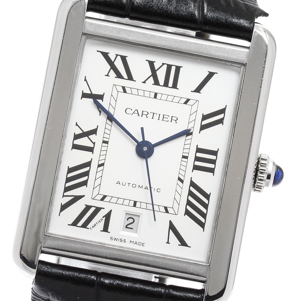 ☆良品 カルティエ タンクソロ XL W5200027 メンズ 【中古】