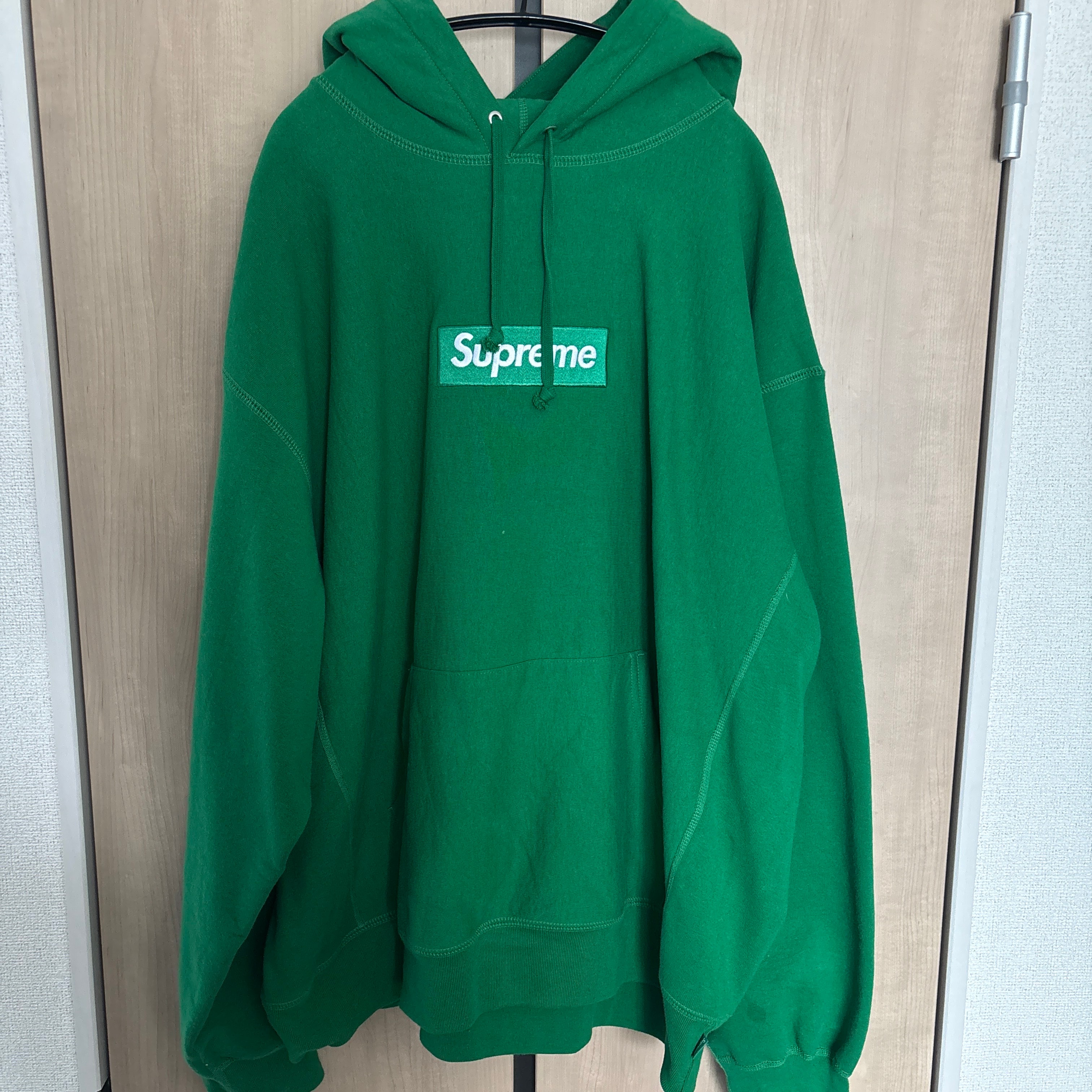 Supreme Box Logo Hooded Sweatshirt "Green" (24FW)