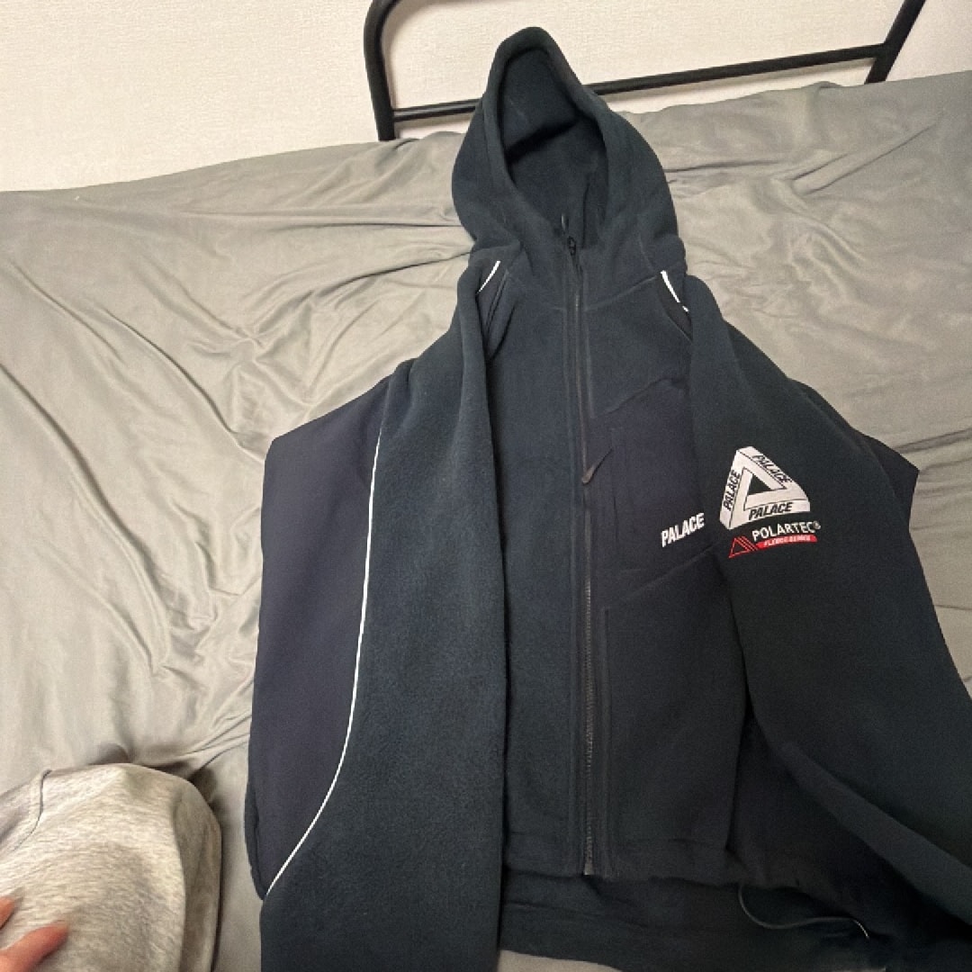 PALACE Polartec 200 Hooded Jacket "Black"